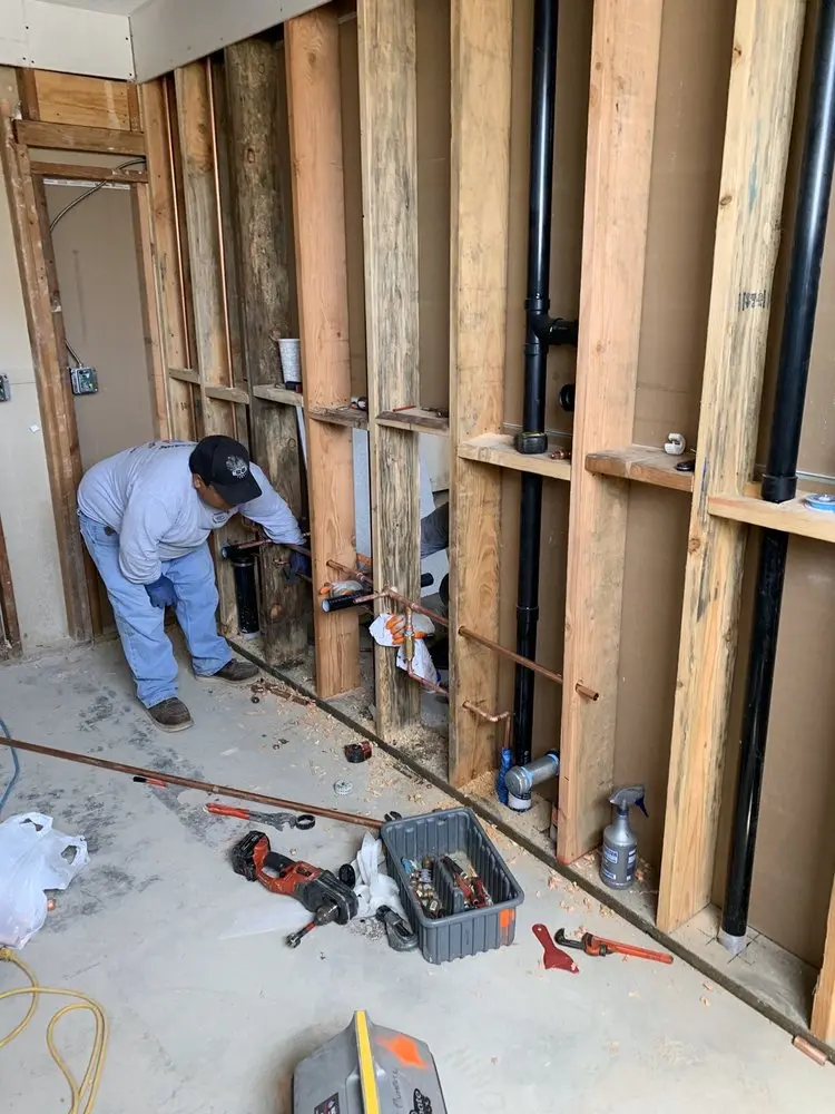 Commercial rough-in plumbing for Gas Line Repair in Asbury Woods
